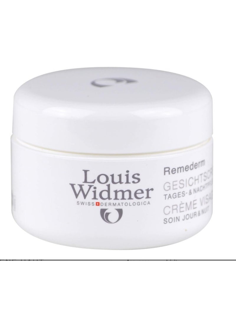 Louis Widmer Remederm Moisturizing Cream for Face and Very Dry Skin Day and Night 50 ml - Image 2