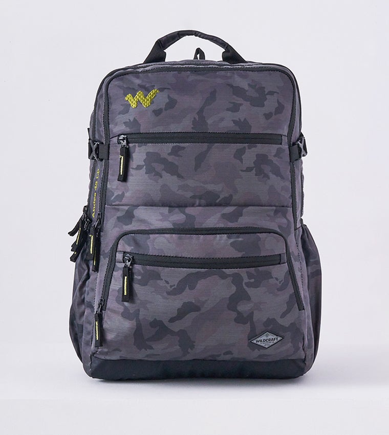 Wildcraft Andes 45 LP Cloak_Camo Backpack, Olive - Image 1