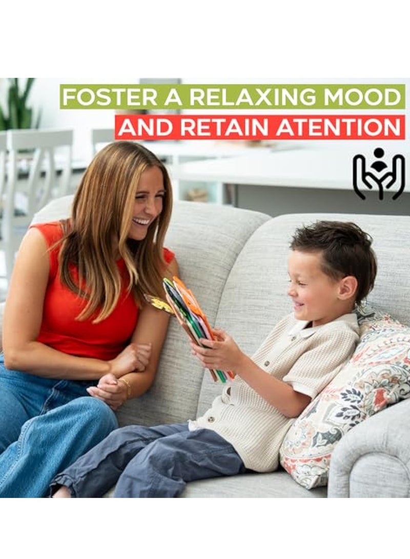 KASTWAVE 6Pcs Animal Sensory Mats, ADHD Stress Anxiety Relieve, Kids Sensory Toys with a Variety of Unique Textures, Sensory Tiles for Table & Floor, Special Needs Development Toys for Special Needs Children - Image 4