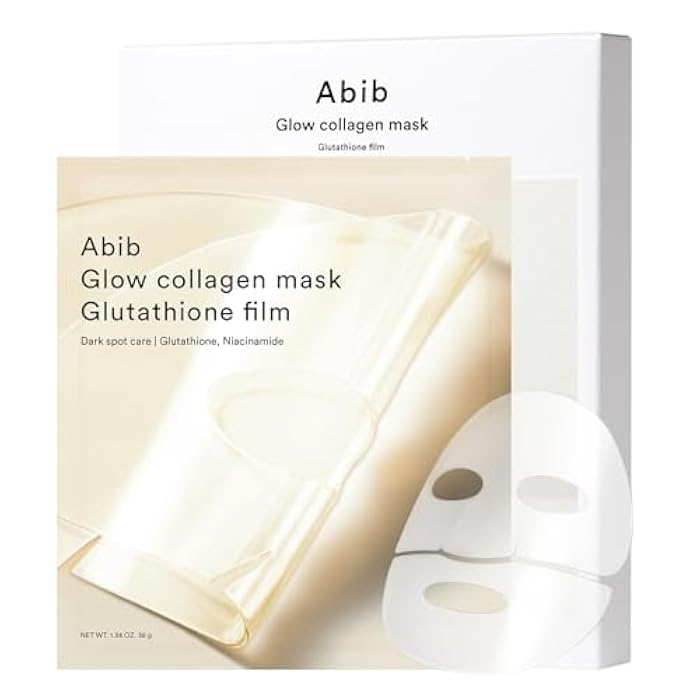 Abib Glow Collagen Mask Glutathione Film 4 Sheets - Image 1