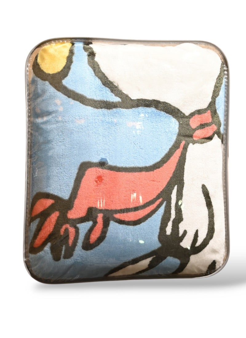 Peanuts Peanut Raschel Blanket - 160 x 220 cm, 100% Polyester, 2200 grams  - Image 3