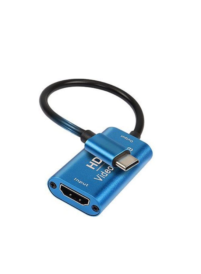 سيتي بطاقة التقاط فيديو من طراز Canadian IT Era HDMI إلى USB-C، بدقة 4K 1080p بمعدل 60 إطارًا في الثانية، ومسجل فيديو للألعاب - Image 1