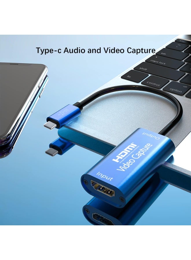 سيتي بطاقة التقاط فيديو من طراز Canadian IT Era HDMI إلى USB-C، بدقة 4K 1080p بمعدل 60 إطارًا في الثانية، ومسجل فيديو للألعاب - Image 4