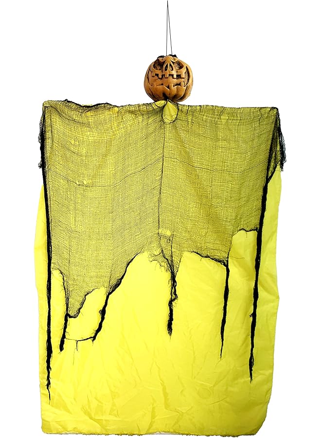 The Bros LED Halloween Hanging Pumpkin Decoration