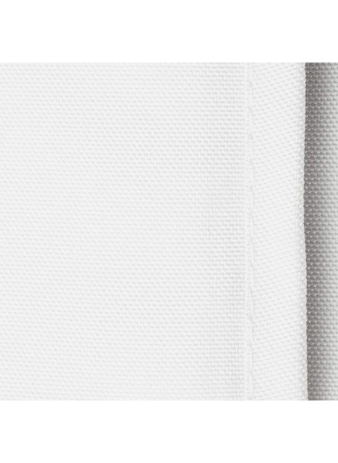 Lann's Linens - 90" X 132" Premium Tablecloth For Wedding/Banquet/Restaurant Rectangular Polyester Fabric Table Cloth White - Image 1
