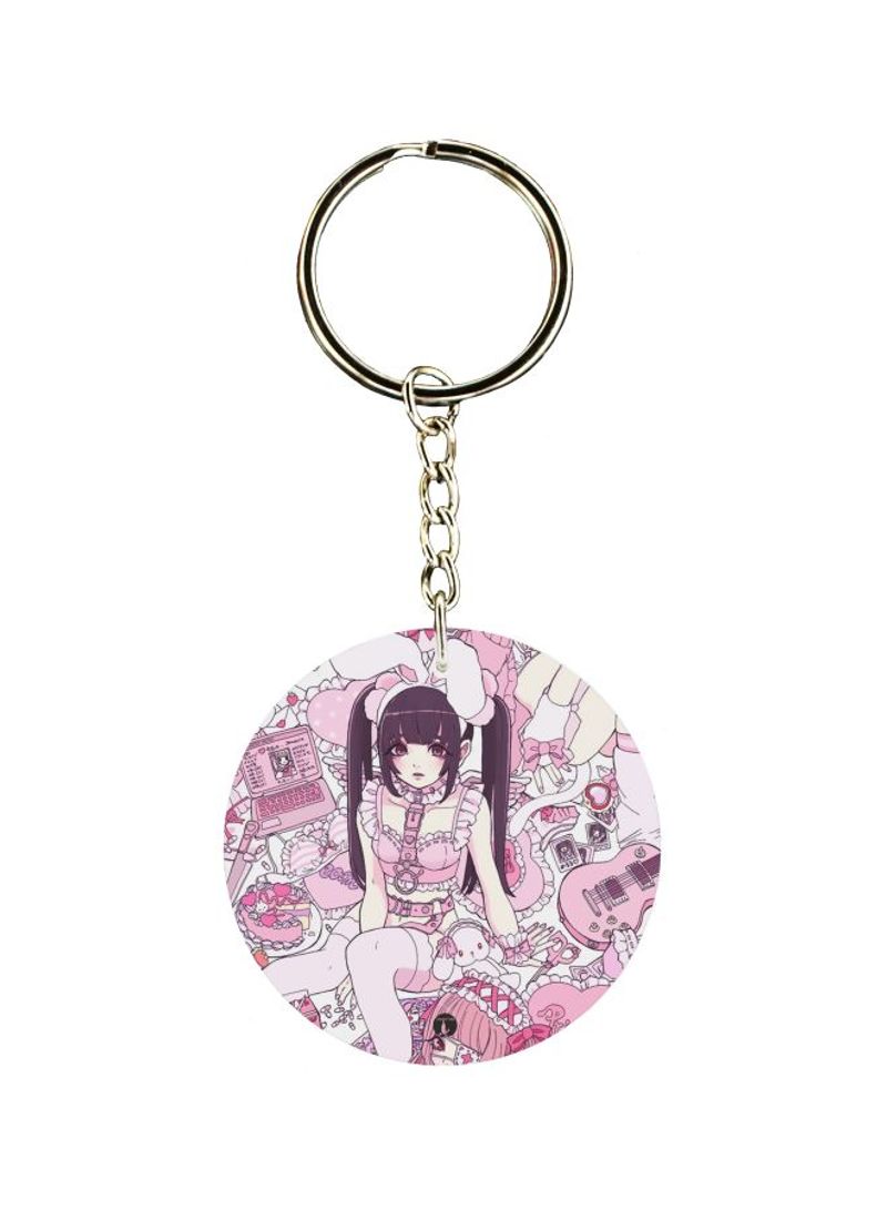 Anime Printed Keychain