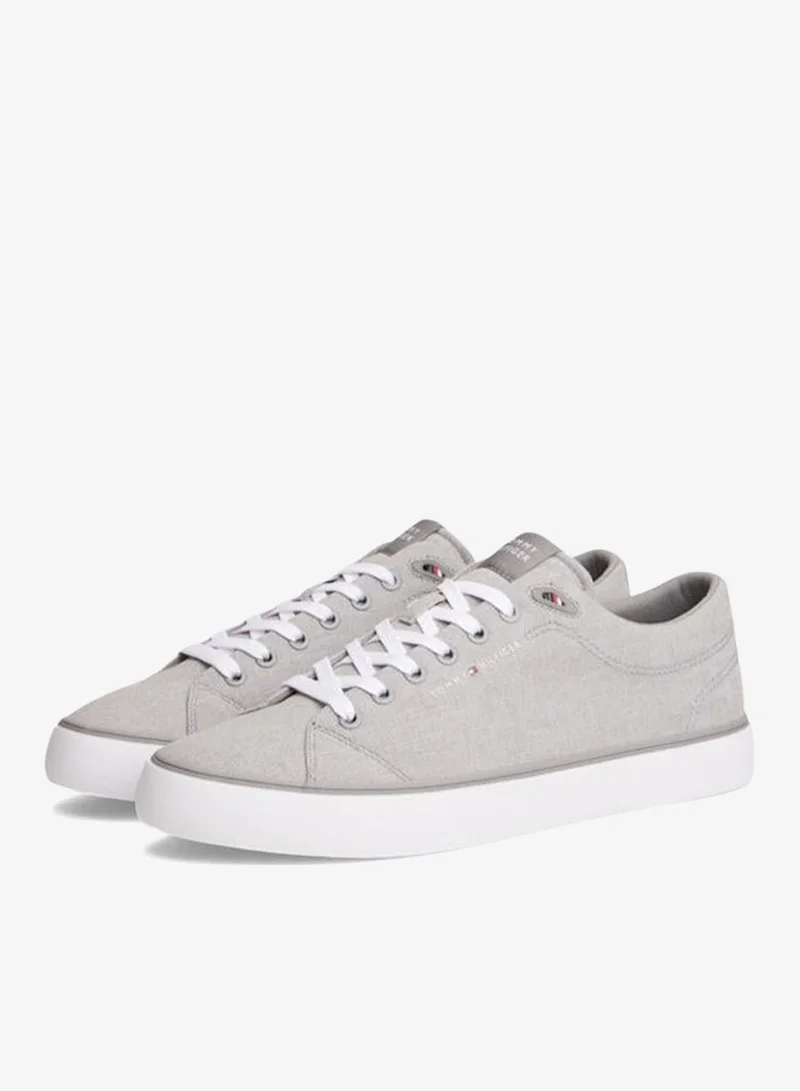 Tommy Hilfiger  Linen Chambray Jacquard Sneakers for Men | Best Price UAE