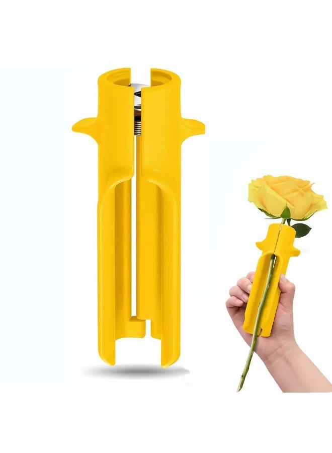Rose Thorn Remover Tool – Heavy Duty Flower Stem Thorn & Leaf Stripper, Ergonomic Rose Peeler for Florists, Bouquets, Wedding & Home Floral Arrangements - Image 1