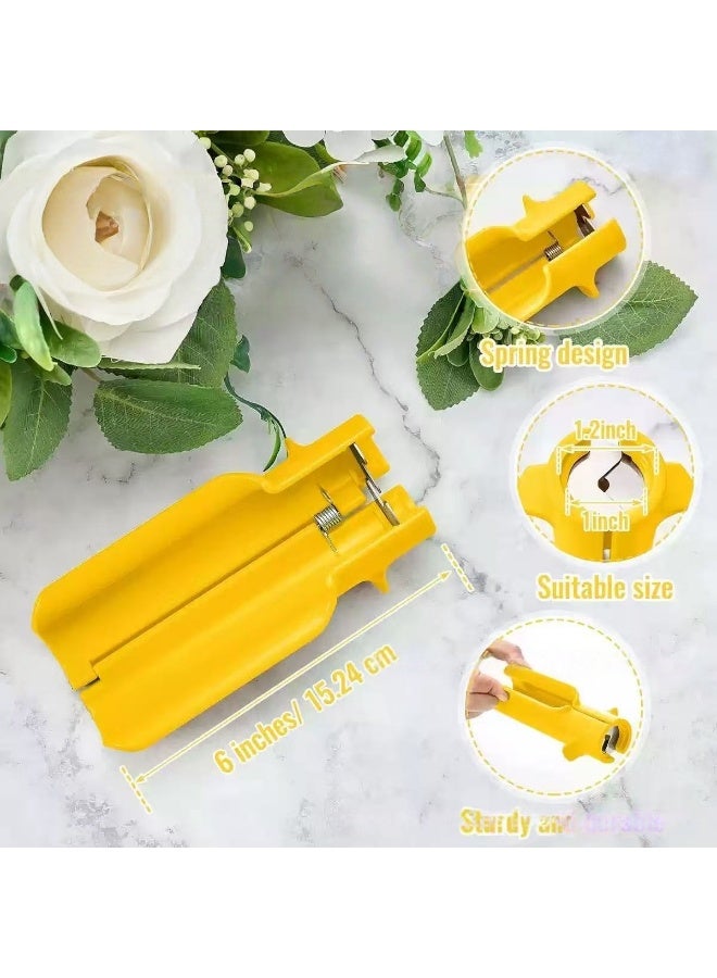 Rose Thorn Remover Tool – Heavy Duty Flower Stem Thorn & Leaf Stripper, Ergonomic Rose Peeler for Florists, Bouquets, Wedding & Home Floral Arrangements - Image 2