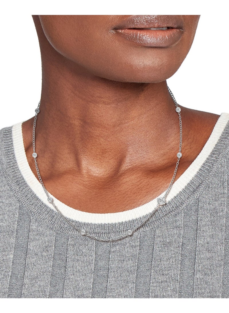 TOMMY HILFIGER - Tommy Hilfiger Women's Silver Chain Necklaces - 2780818 - Image 1