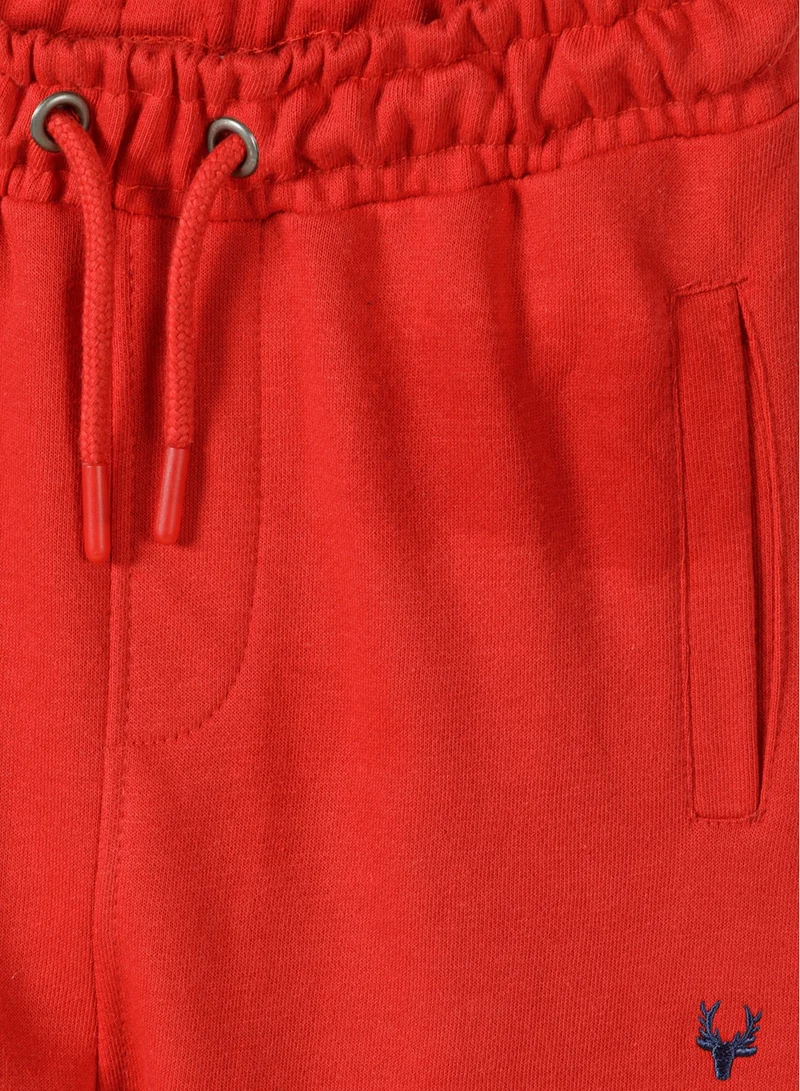 MINOTI Teen Boys Jogger Pants with Embroidery and Side Pockets