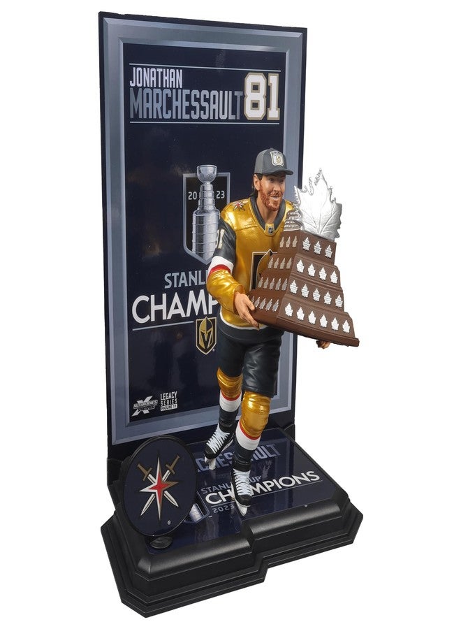 McFarlane Toys - Jonathan Marchessault w/Conn Smythe Trophy & Stanley Cup (Vegas Golden Knights) NHL 7in Posed Figure McFarlane's SportsPicks - Image 2