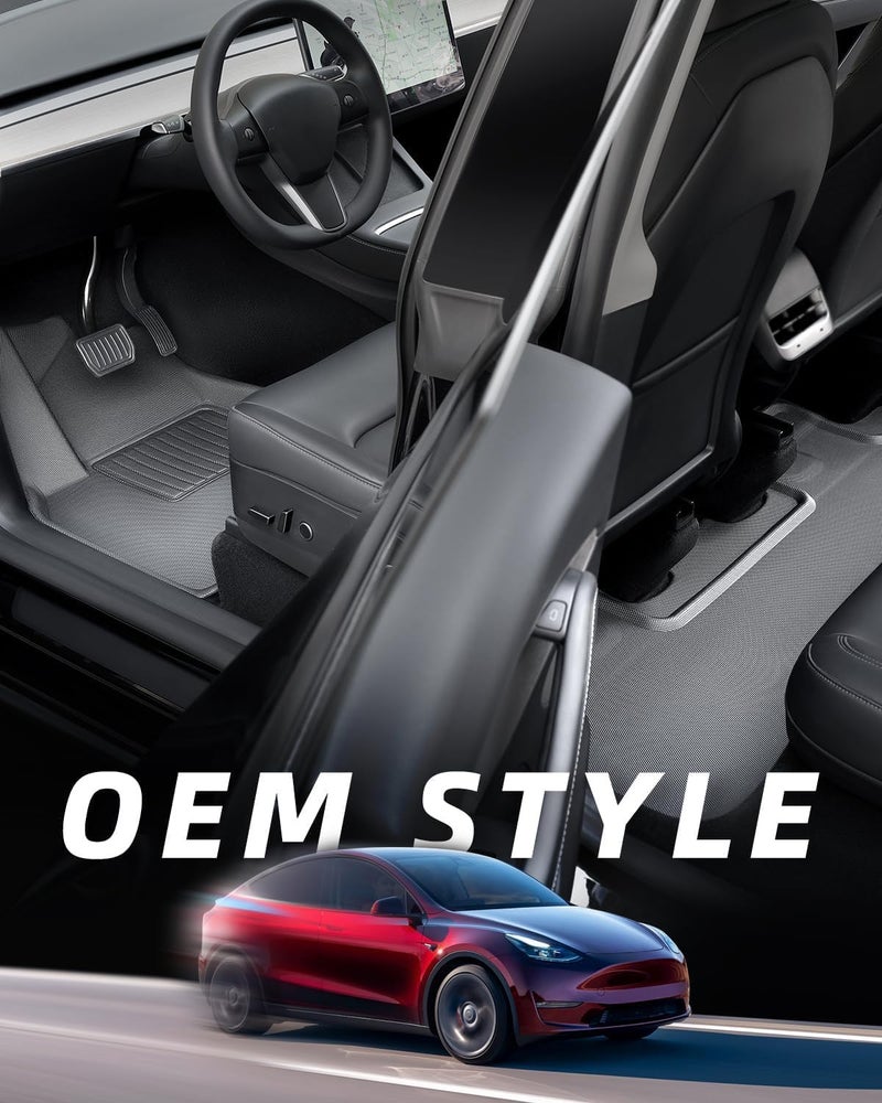 TAPTES Floor Mats for Tesla Model 3 2017-2025, Premium All Weather Anti-Slip Waterproof Floor Liners Car Interior Accessories - for Model 3 Highland 2025 2024 2023 2022 2021 2020 2019 2018 2017 - Image 4