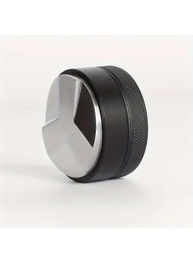 TIME Owner Espresso Tamper Heavy Duty Metal Coffee Tamper with 3 Angled Slopes Adjustable Palm Tamper for Espresso Machines Compatible with 51mm Portafilter Professional Barista and Home Espresso Station Durable Espresso Distribution Tool Espresso Accessories Sleek Metallic Finish Sturdy Construction High Quality Metal Compact Design Precision Crafted Coffee Accessory - Image 2