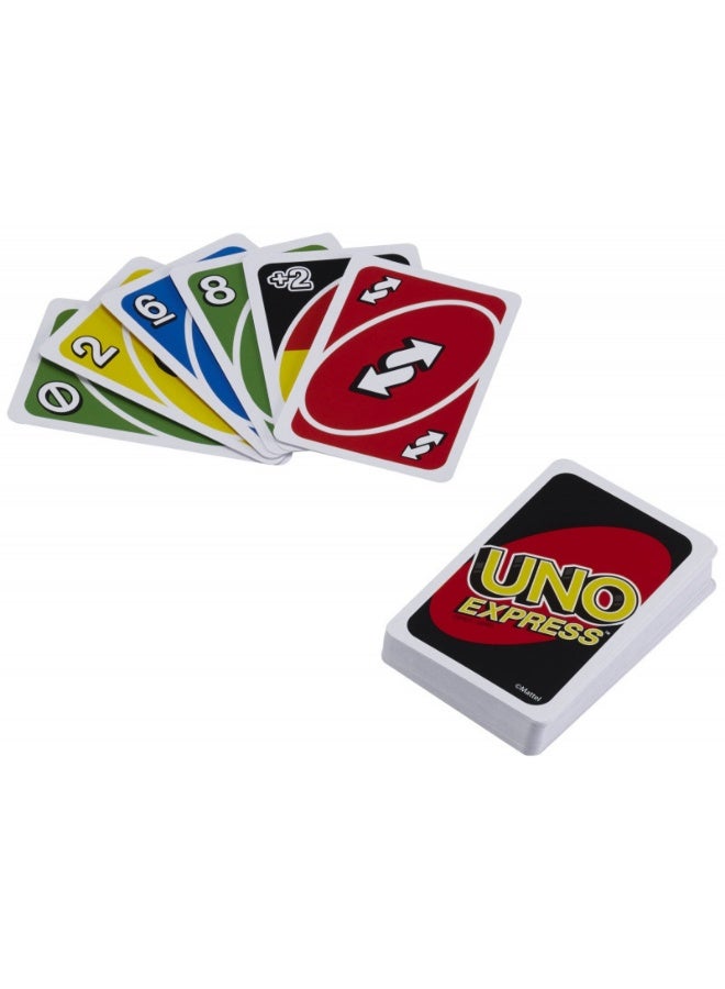 Mattel Games UNO Express Card Game - Image 1