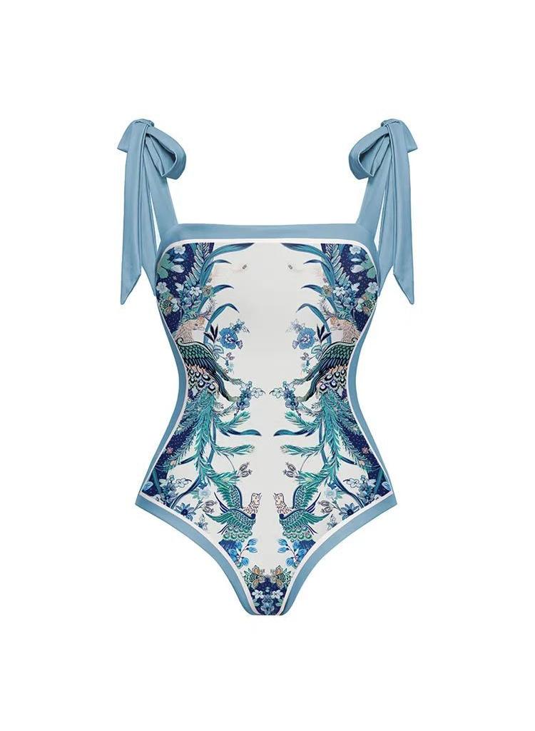 general Women's 2-Piece Swimsuit Chiffon Skirt Style Swimsuit Fashionable Swimsuit Birthday Gift Swimsuit Party Best Gift - Image 3