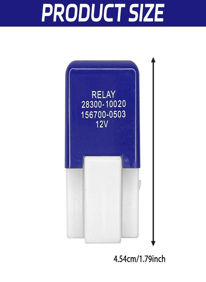QQWD 28300-10020 Starter Relay for Toyota, 12V 4 Pins Waterproof Car Relay Assembly Replacement 156700-0503, Compatible with Toyota Camry Corolla 4Runner Lexus Integration Relays for Starting Engine - Image 2