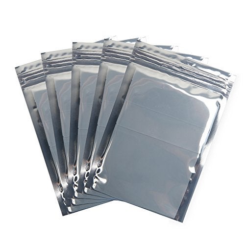 HRX Package 100pcs Premium Antistatic Bag, 4 x 6 inches Resealable Zipper Bag for SSD HDD 2.5 Laptop Hard Drive - Image 1