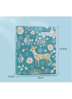 DUNISO 200 Pockets Foil Stamping Photo Album for 6 Inches Photos Portable Photo Album for Family Wedding Boys Girls  - Image 2