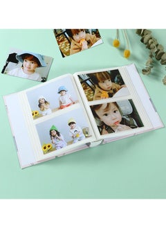 DUNISO 200 Pockets Foil Stamping Photo Album for 6 Inches Photos Portable Photo Album for Family Wedding Boys Girls  - Image 3