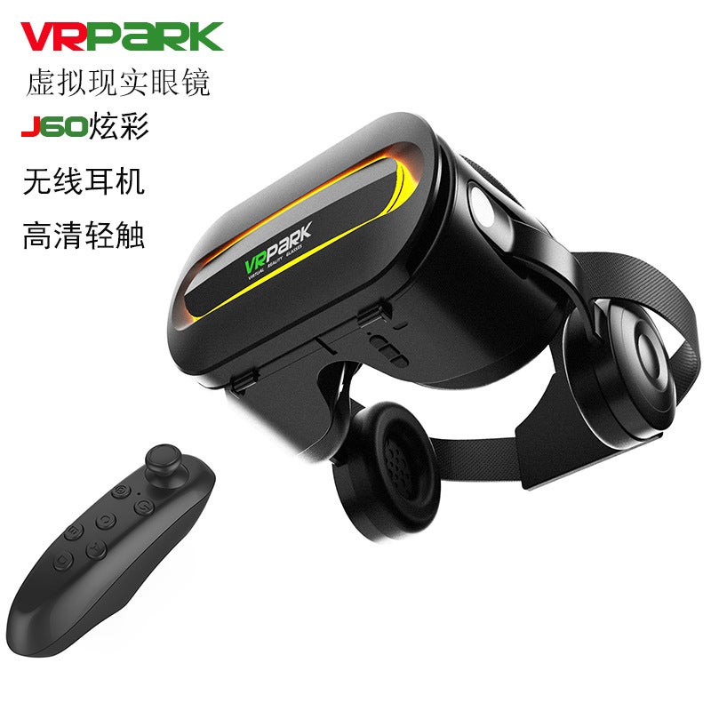 New Vrpark Glasses All-In-One High-Definition Movie Smart Headset Vrbox Bluetooth Vr Glasses Factory - Image 5