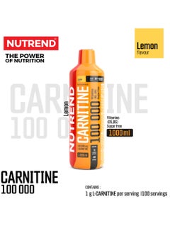 Carnitine 100000 - 1000 ml Liquid Supplement, Fast Absorbing, Sugar-Free, Lemon Flavor with Vitamins B5 and B6 - pzsku/Z5BC4E4F206E7EDB2AA09Z/45/_/1721116731/f662c3bf-0107-41f6-8e30-ec01d90b642a