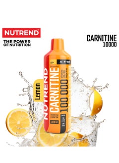 Carnitine 100000 - 1000 ml Liquid Supplement, Fast Absorbing, Sugar-Free, Lemon Flavor with Vitamins B5 and B6 - pzsku/Z5BC4E4F206E7EDB2AA09Z/45/_/1721116976/f8989957-9304-468c-8989-4f92cecfd361