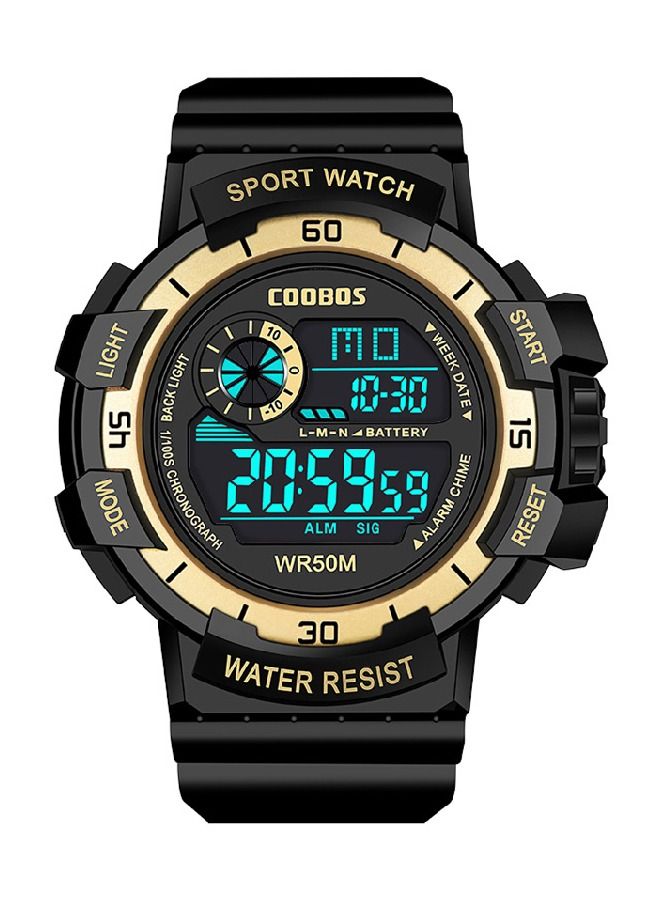 COOBOS Multifunctional Round Screen Electronic Kids Watch Boy's Watch - Image 1