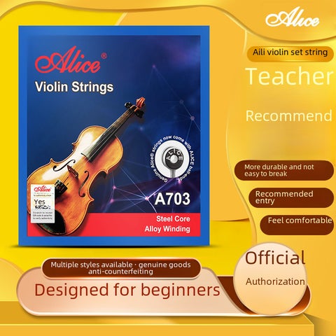 Alice A703 Violin Strings EADG A703 Violin 1 String