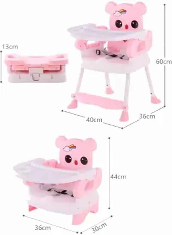 إن كي أكس كرسي طعام للأطفال متعدد الوظائف وقابل للطي - Image 3