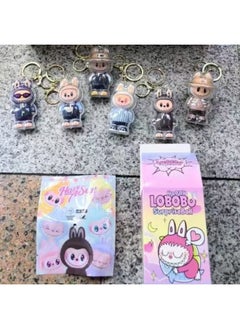 Generic Rab Cloth Key Chain Backpack Pendant With Protective Case Blind Bag Blind Box Tide Play Key Chain Pendant Small Gift Wholesale-Color:Labubu Pendant [blind Box] Will Be Sent Randomly  - Image 1