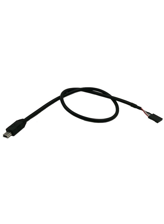 50CM Mini USB 5pin Male to 1x 5Pin Female 0.1" USB Header PCB Motherboard Cable