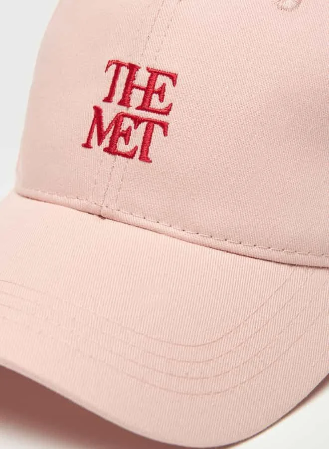 SP Characters Embroidered Cap with Buckled Strap Closure