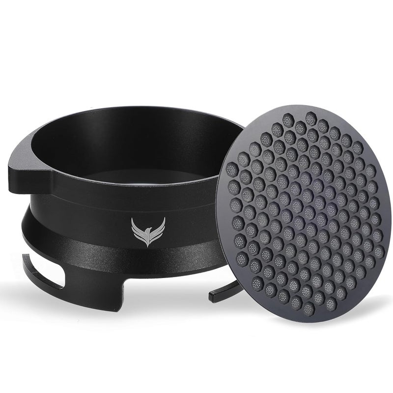 KNODOS 54mm Dosing Funnel and Puck Screen Set Compatible with Breville Barista Express Barista Pro Barista Touch Grinder Trigger Portafilter Funnel and Filter - Image 2