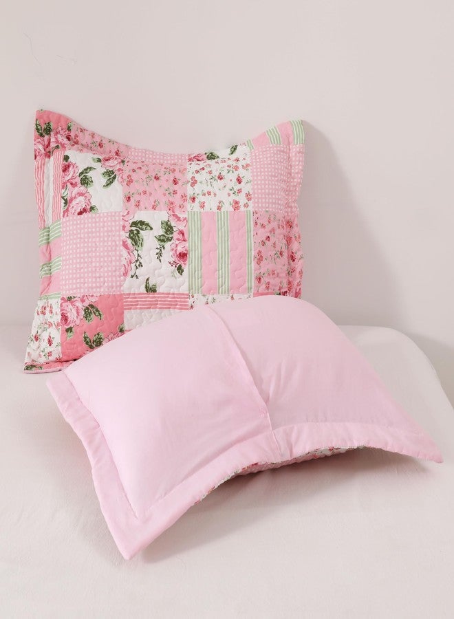 Cmfshape طقم أغطية وسائد مطبوعة بنقوش زهور، قطعتان، أطقم وسائد فائقة النعومة بإغلاق ظرفي، بدون حشوة، أغطية وسائد مبطنة مزخرفة للسرير والأريكة (مقاس قياسي، 20 × 26 بوصة). - Image 2