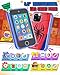 Byserten Kids Smart Phone 35 Touchscreen Kid Phones with Dual Camera Educational Toddler Learning Toys for 310 Year Old Boys Christmas Birthday Gifts Music Player Habit Tracker Games - Image 4