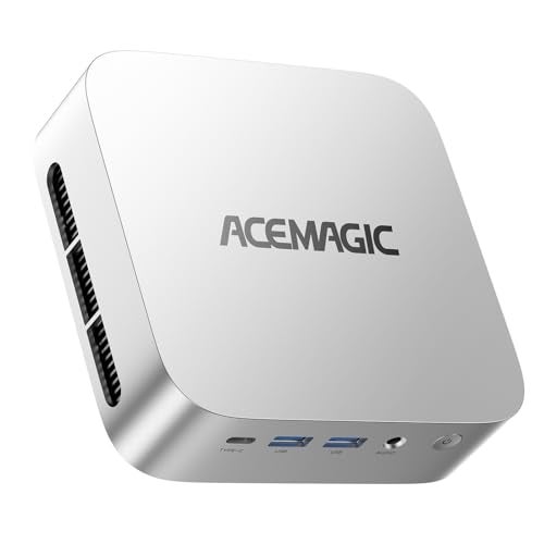 ACEMAGIC K1 Mini PC AMD Ryzen 4300U 16GB DDR4 512GB SSD Mini Computers (Turbo 3.7GHz), 11 Pro Radeon 4K Triple Display Desktop Computers 3.2USB-C Max 28W, VESA GbE/WiFi/BT Education/Business Office - Image 1