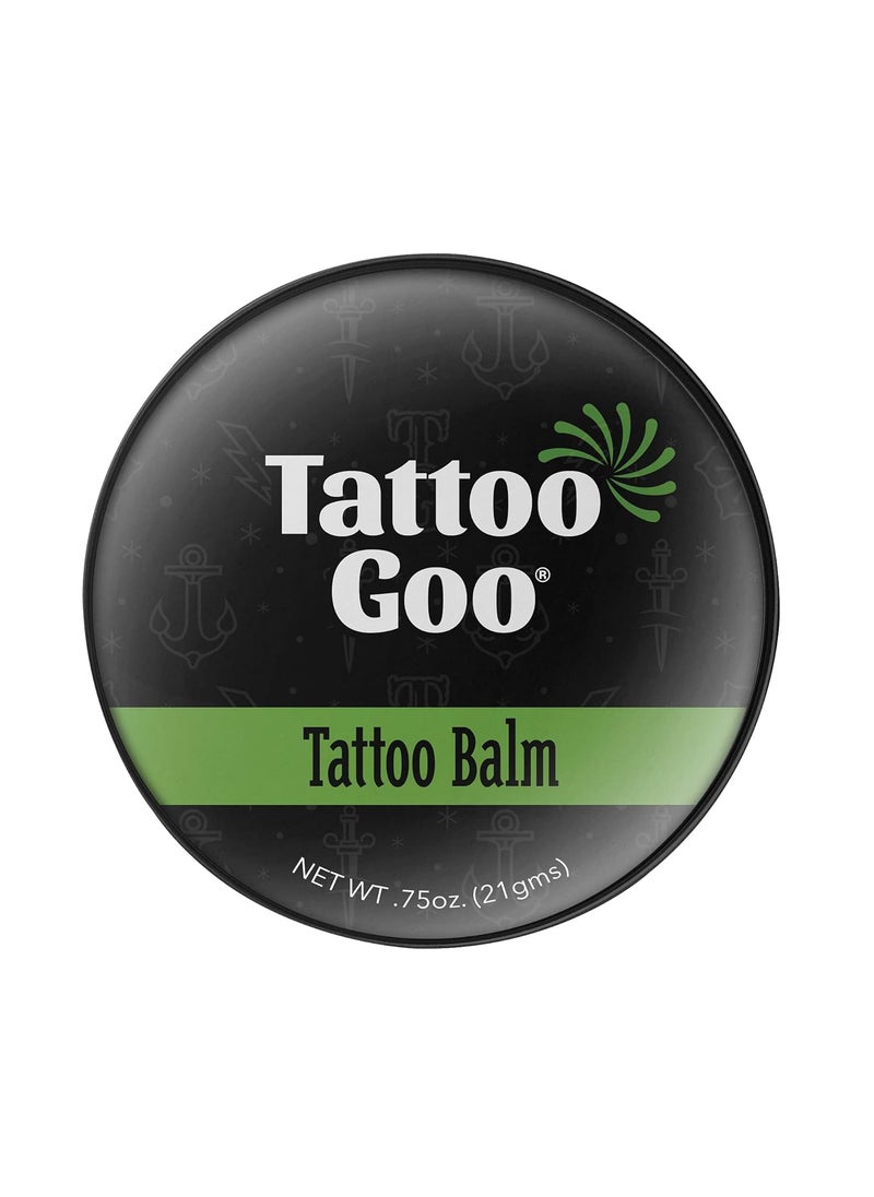 tattoo goo Tattoo Goo Original Aftercare Balm Natural Tattoo Balm with Beeswax and Cocoa Butter Soothing Ointment and Brightening Care 75 oz Packaging May Vary 