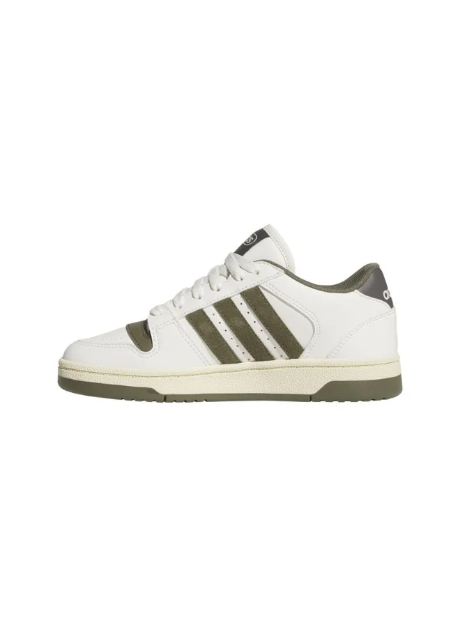 Adidas Adidas Break Start J U White Basketball Shoes For Kids