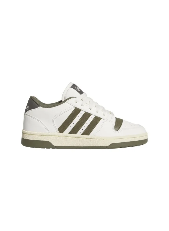 Adidas Adidas Break Start J U White Basketball Shoes For Kids