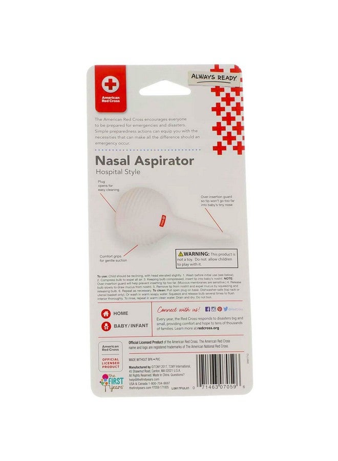 The First Years American Red Cross Hospital Style Nasal Aspirator - 2 pk - Image 3
