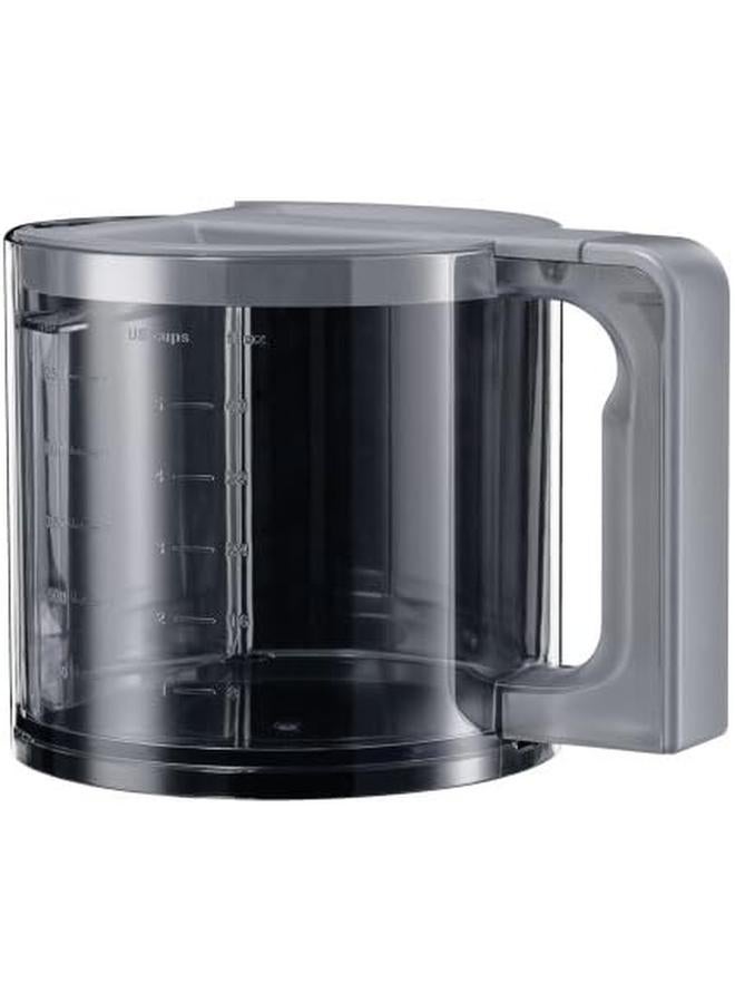 براون عصارة متعددة المهام 7 بقوة 1000 وات وسعة 1.25 لتر وسعة 2 لتر ونظام مضاد للتنقيط وسرعتين J700 باللون الرمادي - Image 4