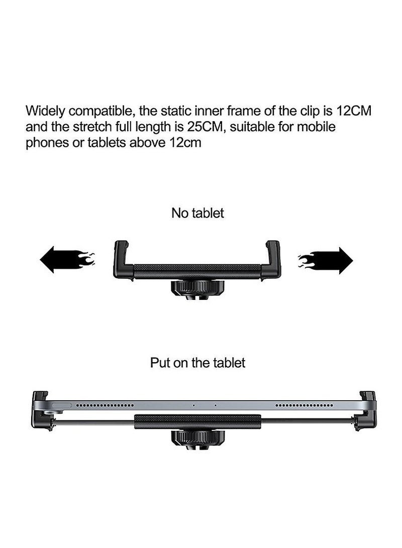 Yesido C171 Suction Cup Mount Car Holder Dashboard Bracket For Phone And Tablet 4.7-12 Inch - Image 3