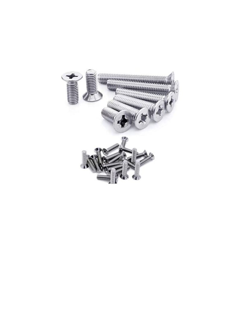 Machine Screw CSK Philip & Countersunk Head for DIY Electrical & Kitchen Furniture Pull Cabinet Door Handles - Image 2