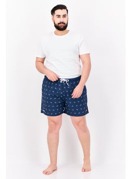 Ellesse Men Allover Print Board Short, Navy  - Image 4