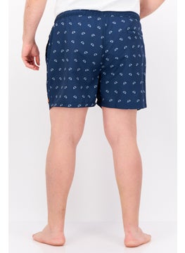 Ellesse Men Allover Print Board Short, Navy  - Image 3