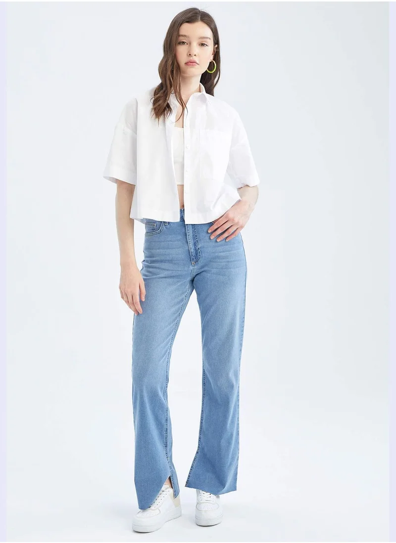 DeFacto High Waisted Culotte Jeans