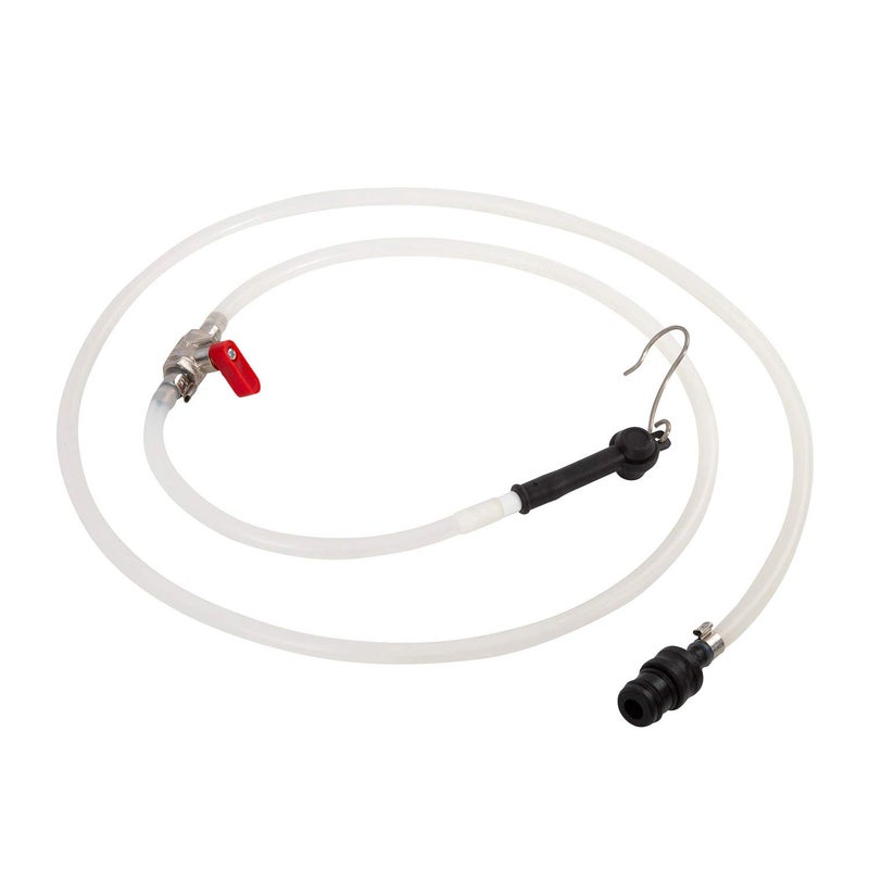 محول خرطوم سحب الهواء OEMTOOLS 24446 بطول 65 بوصة لتحويل سحب السوائل إلى سحب فرامل محول عالمي لتفريغ خط الفرامل ونزف القابض الهيدروليكي