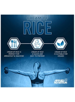 Applied Nutrition Cream of Rice High Carbohydrate Cream of Rice Raspberry Ripple 2 kg  - Image 3