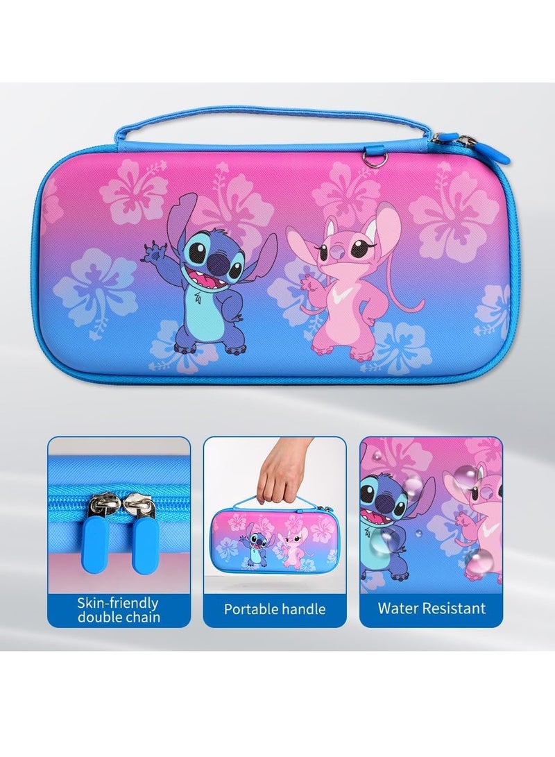 general A beautiful portable travel protective case for the Nintendo Switch OLED  which comes with shoulder straps and has a protective pouch inside - Image 3